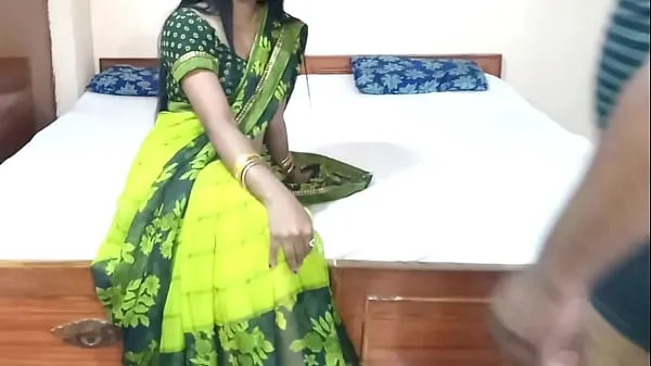 Ống ấm áp Beautiful young girl hard fucking in saree lớn