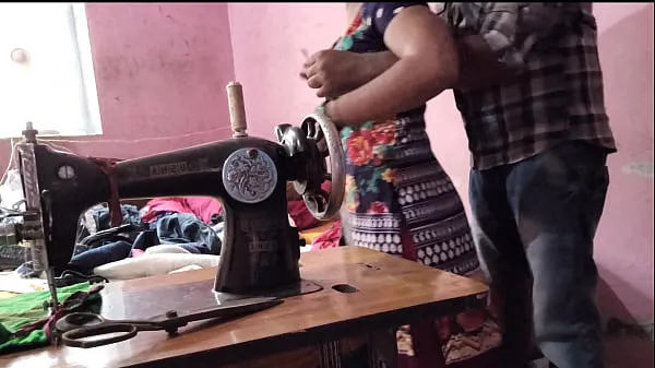 Ống ấm áp fucked while sewing desi bhabhi lớn