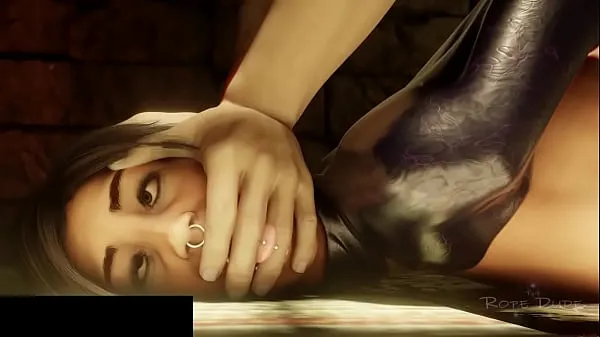 ใหญ่ RopeDude Lara's BDSM ท่ออุ่น