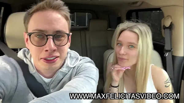 Big BIG TITS AND BLUE EYES AZZURRA EYES TOUCH HER PUSSY INSIDE THE HUMMER CAR OF MAX FELICITAS warm Tube
