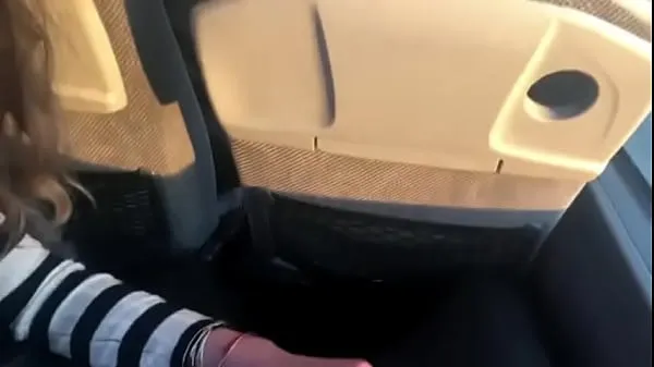 Duża Oral creampie in the bus ciepła tuba