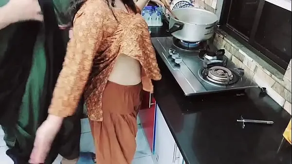 Big Pakistani XXX House Wife,s Both Holes Fucked In Kitchen With Clear Hindi Audio warm Tube