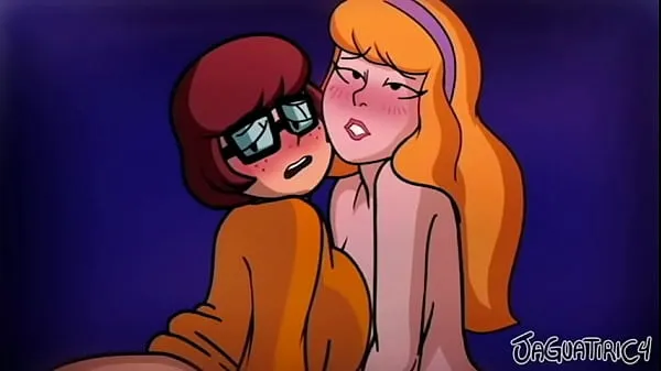 Veľká FFM Velma x Daphne Scooby Doo teplá trubica