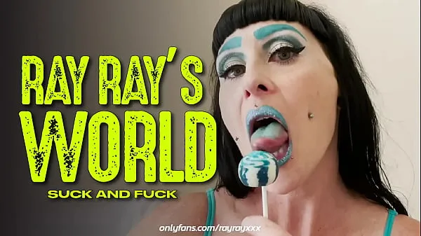 Grande RAY RAY XXX gets weird with a lollipop ( againtubo caldo