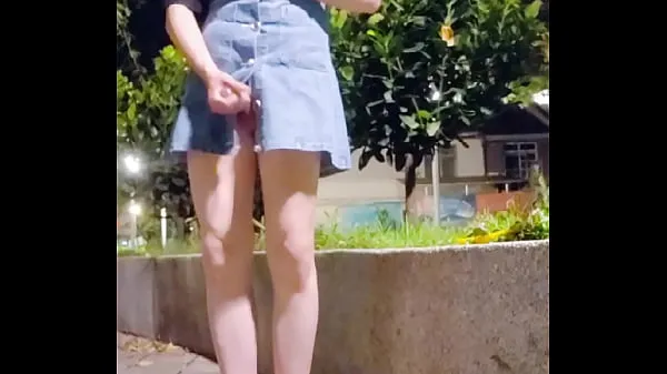 बड़ी Pseudo-girl] Dress field hand punch गर्म ट्यूब