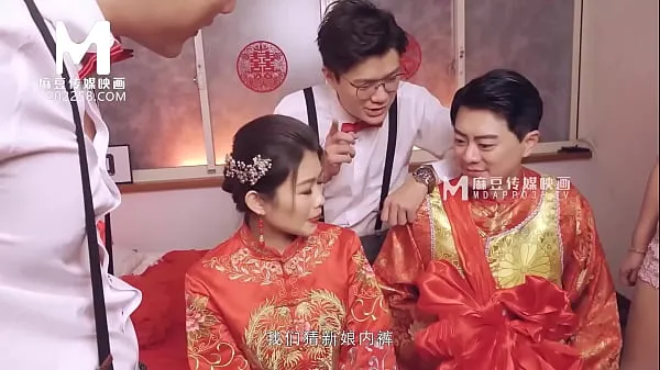 Ống ấm áp ModelMedia Asia-Lewd Wedding Scene-Liang Yun Fei-MD-0232-Best Original Asia Porn Video lớn