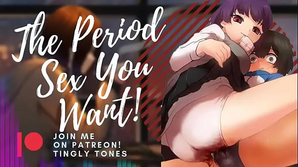 The Period Sex You Want! ASMR Boyfriend Roleplay. Male voice M4F Audio Only Tiub hangat besar