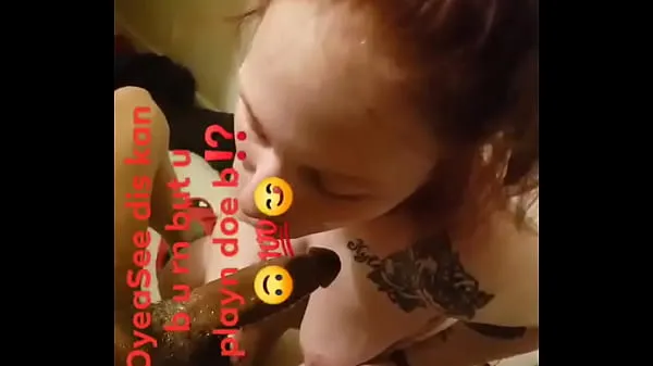 Big Reds get deep throat by nasty white slut bekky with the good head warm Tube