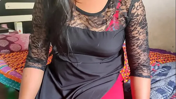 Ống ấm áp Stepsister seduces stepbrother and gives first sexual experience, clear Hindi audio with Hindi dirty talk - Roleplay lớn