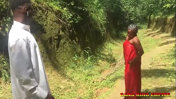 Velika REVEREND FUCKING AN AFRICAN GODDESS ON HIS WAY TO EVANGELISM - HER CHARM CAUGHT HIM AND HE SEDUCE HER INTO THE FOREST AND FUCK HER ON HARDCORE BANGING topla cev