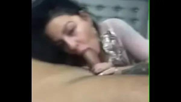 Big Busty brunette takes creamy facial warm Tube