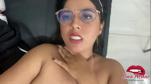 MY STEP-SON FUCKS ME AFTER FINISHING THE HOT VIDEO CALL WITH HIS DAD - PART 2 أنبوب دافئ كبير