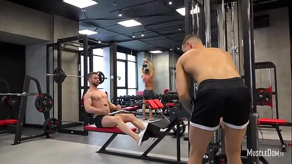Büyük Naked gym muscle pump sıcak Tüp