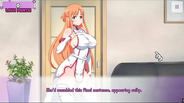 Big Waifu Hub [Hentai parody game PornPlay ] Ep.1 Asuna Porn Couch casting - this naughty lady from sword Art Online want to be a pornstar warm Tube