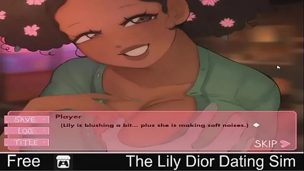 Veľká The Lily Dior Dating Sim teplá trubica