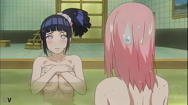 Μεγάλος Naruto Ep 311 Bath Scene │ Uncensored │ 4K Ai Upscaled θερμός σωλήνας