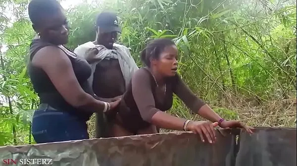 बड़ी Two Sin StepSisterz caught Fucking The Unknown Hausa Man Being A Stranger In The Community गर्म ट्यूब