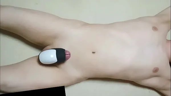 Μεγάλος Boy rotor masturbation with toy masturbation θερμός σωλήνας