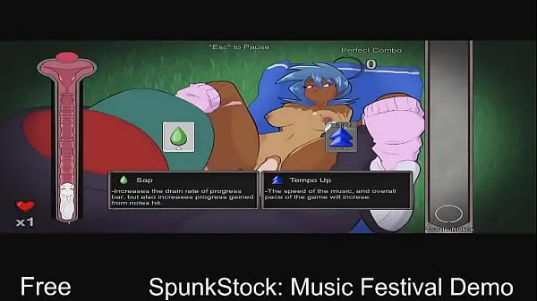 बड़ी SpunkStock: Music Festival Demo गर्म ट्यूब