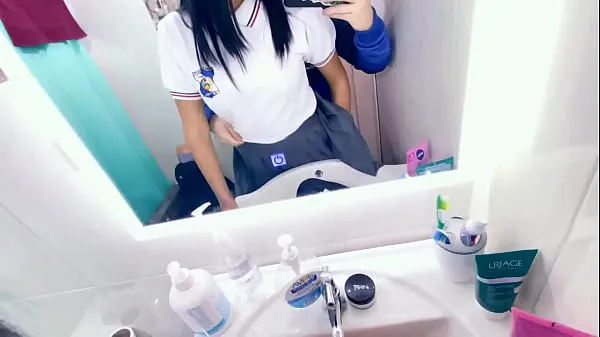 Ống ấm áp I FUCK MY BEST FRIEND FROM IN THE BATHROOM AFTER DOING HOMEWORK lớn