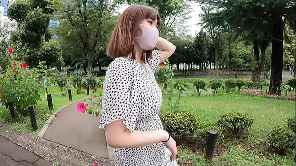 Big Mask de real amateur" 19 years old, F cup, 2nd round of vaginal cum shot in the first shooting of a country girl's life, complete first shooting, living in Kyushu, sports beauty with of basketball history, "personal shooting" original 174th shot warm Tube