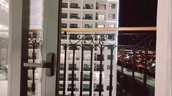 ใหญ่ 권서진]발정나서 호텔 발코니에서 야노하는 영상 ท่ออุ่น