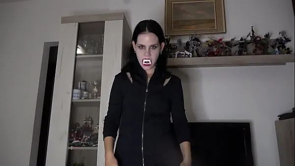 Duża Halloween Horror Porn Movie - Vampire Anna and Oral Creampie Orgy with 3 Guys ciepła tuba