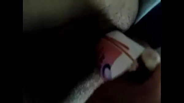 Big deodorant in the pussy warm Tube
