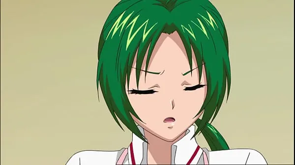 Hentai Girl With Green Hair And Big Boobs Is So Sexy Tabung hangat yang besar