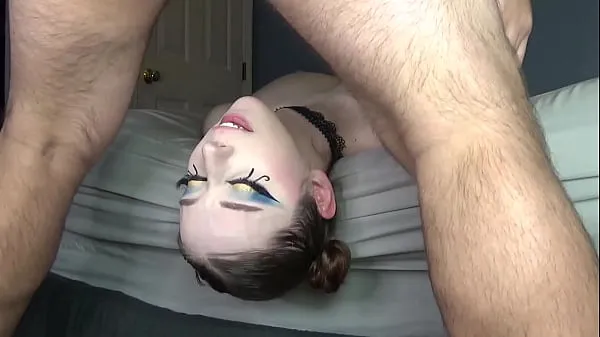 Big Slam My Head and Own Me! Fuck my Sloppy Head Balls Deep till You Pulsate your Cum Inside Me warm Tube