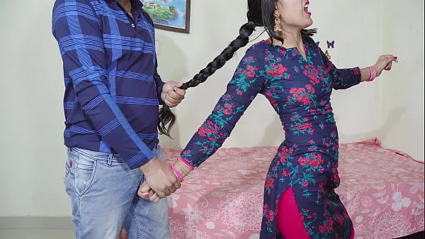 Grande A jovem mais fofa irmã adotiva teve o primeiro sexo anal doloroso com gemidos altos e fala em hindi tubo quente