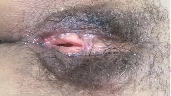 Velika I show off my big hairy pussy after being fucked very hard by huge cocks topla cev