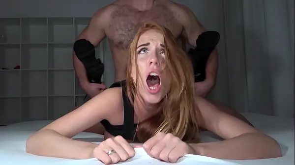 Nagy SHE DIDN'T EXPECT THIS - Redhead College Babe DESTROYED By Big Cock Muscular Bull - HOLLY MOLLY meleg cső