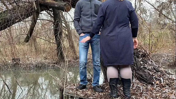 Büyük Mother-in-law took off her panties and pantyhose to satisfy the lascivious glances of her stepson-in-law sıcak Tüp