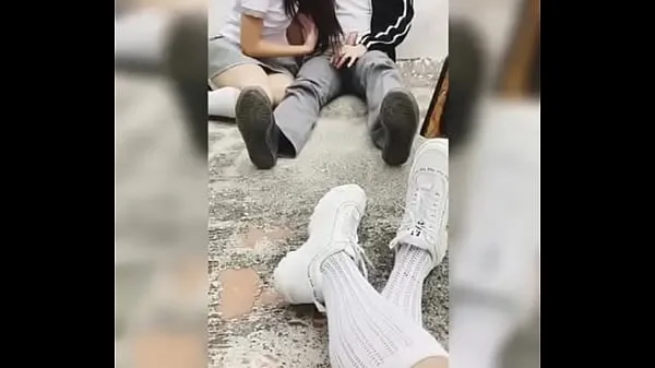 大Student Girl Films When Her Friend Sucks Dick to Student Guy at College, They Fuck too! VOL 2暖管