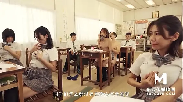 ใหญ่ Trailer-MDHS-0009-Model Super Sexual Lesson School-Midterm Exam-Xu Lei-Best Original Asia Porn Video ท่ออุ่น