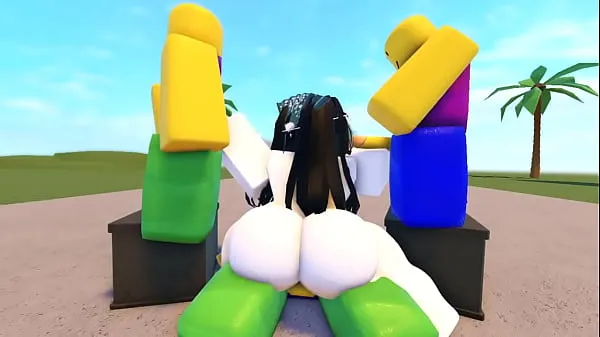 Stort Whorblox Thicc Slutty girl gets fucked varmt rør
