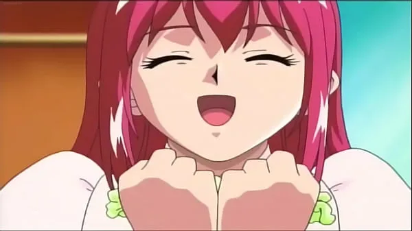 큰 Cute red hair maid enjoys sex (Uncensored Hentai 따뜻한 튜브