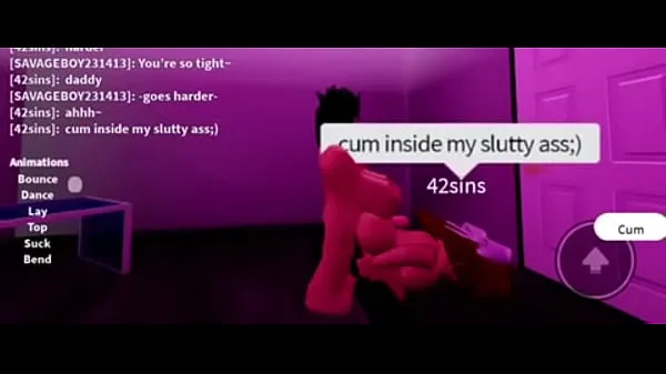 Grote Roblox Whore love cock warme buis