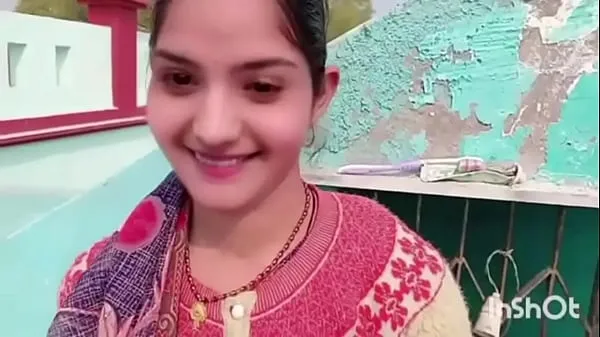 Velká Indian village girl save her pussy teplá trubice