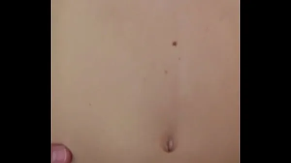 Big He cum twice in a row on my belly. Real amateure sex warm Tube