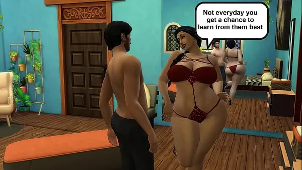 Stort Vol 1 Part 7 - Desi Saree Aunty Lakshmi Take His Virginity - Wicked Whims varmt rör