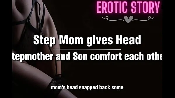 Ống ấm áp Step Mom gives Head to Step Son lớn