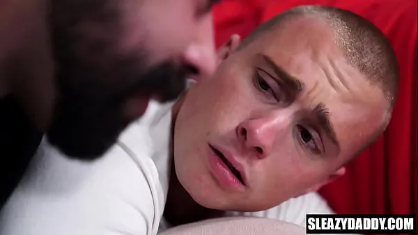 Scared stepson asks stepdad to spend a night with him أنبوب دافئ كبير
