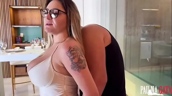 Grote Fucking a blonde woman and shooting a big load in her mouth warme buis
