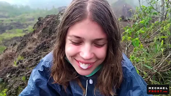 Big The Riskiest Public Blowjob In The World On Top Of An Active Bali Volcano - POV warm Tube
