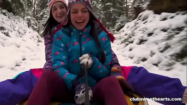 Big Snow Humping Bunnies warm Tube