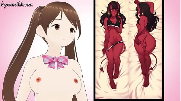 Grote Try Not To Cum Challenge to Meru the Succubus (Rule 34, Hentai, Lewd Vtuber warme buis