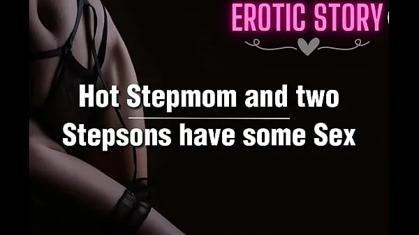 بڑی Hot Stepmom and two Stepsons have some Sex گرم ٹیوب