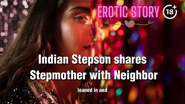 Veľká Indian Stepson shares Stepmother with Neighbor teplá trubica